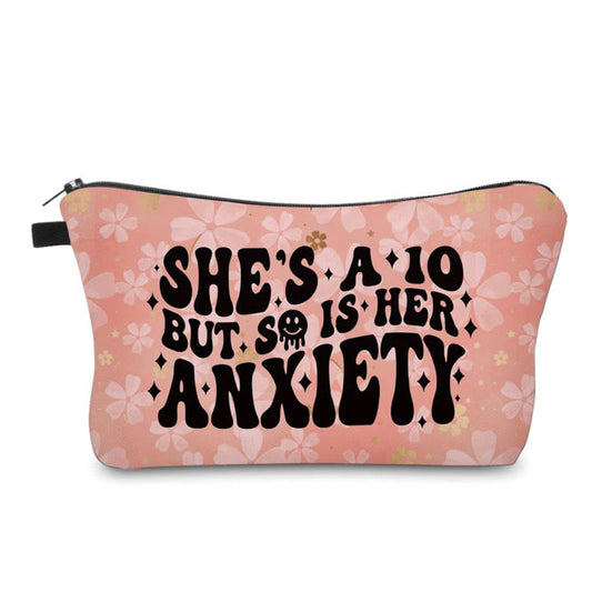 Pouch - Adult, Anxiety Is A 10