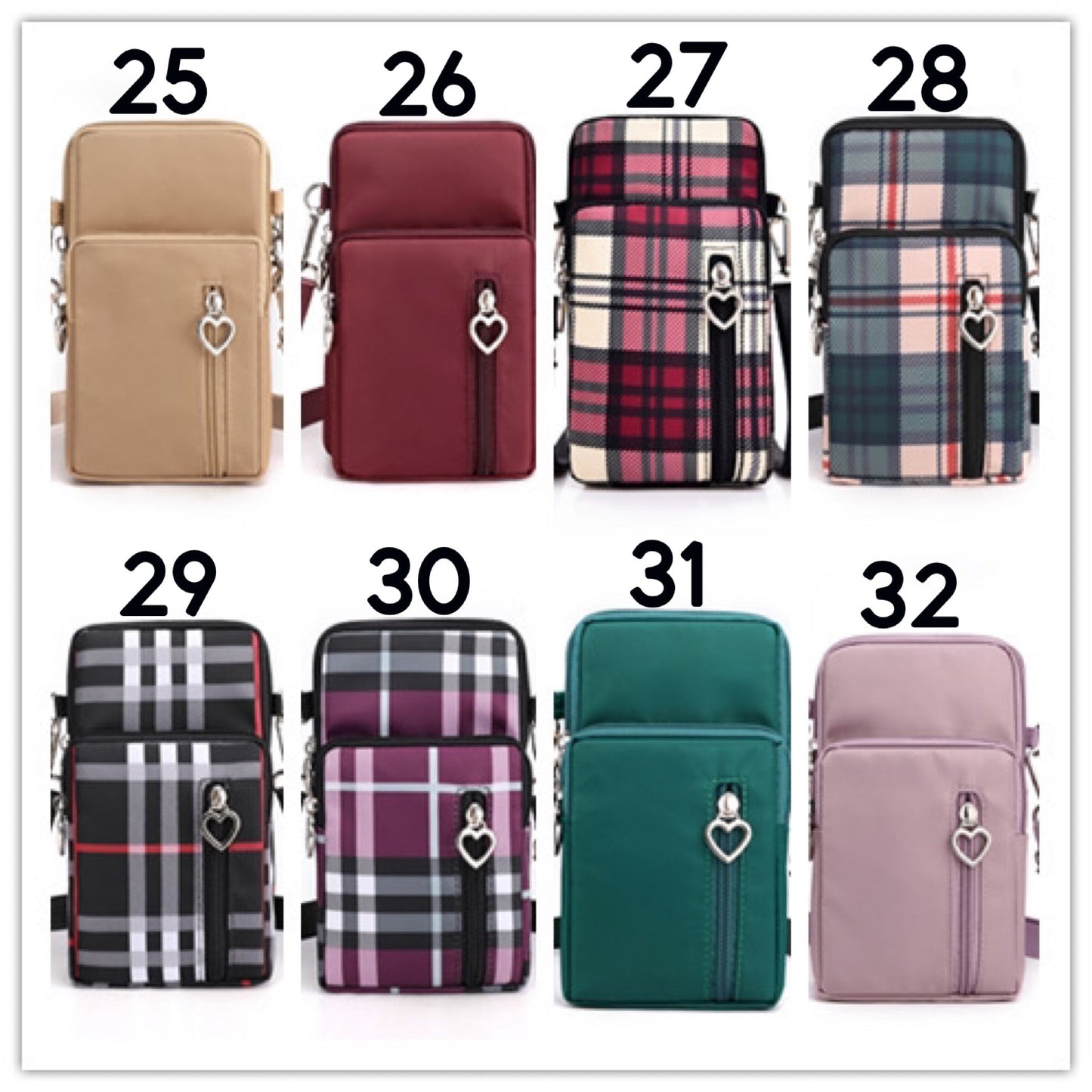 Mia Crossbody Nylon Wallet - PREORDER