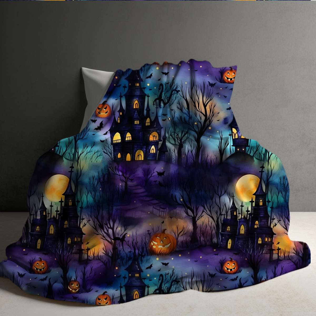 Blanket Halloween #17 - Haunted House