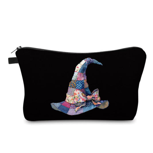 Pouch - Halloween Fall - Quilt Witch Hat
