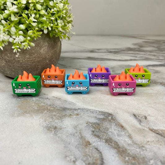 Figurine Toy - Dumpster Fire Mix
