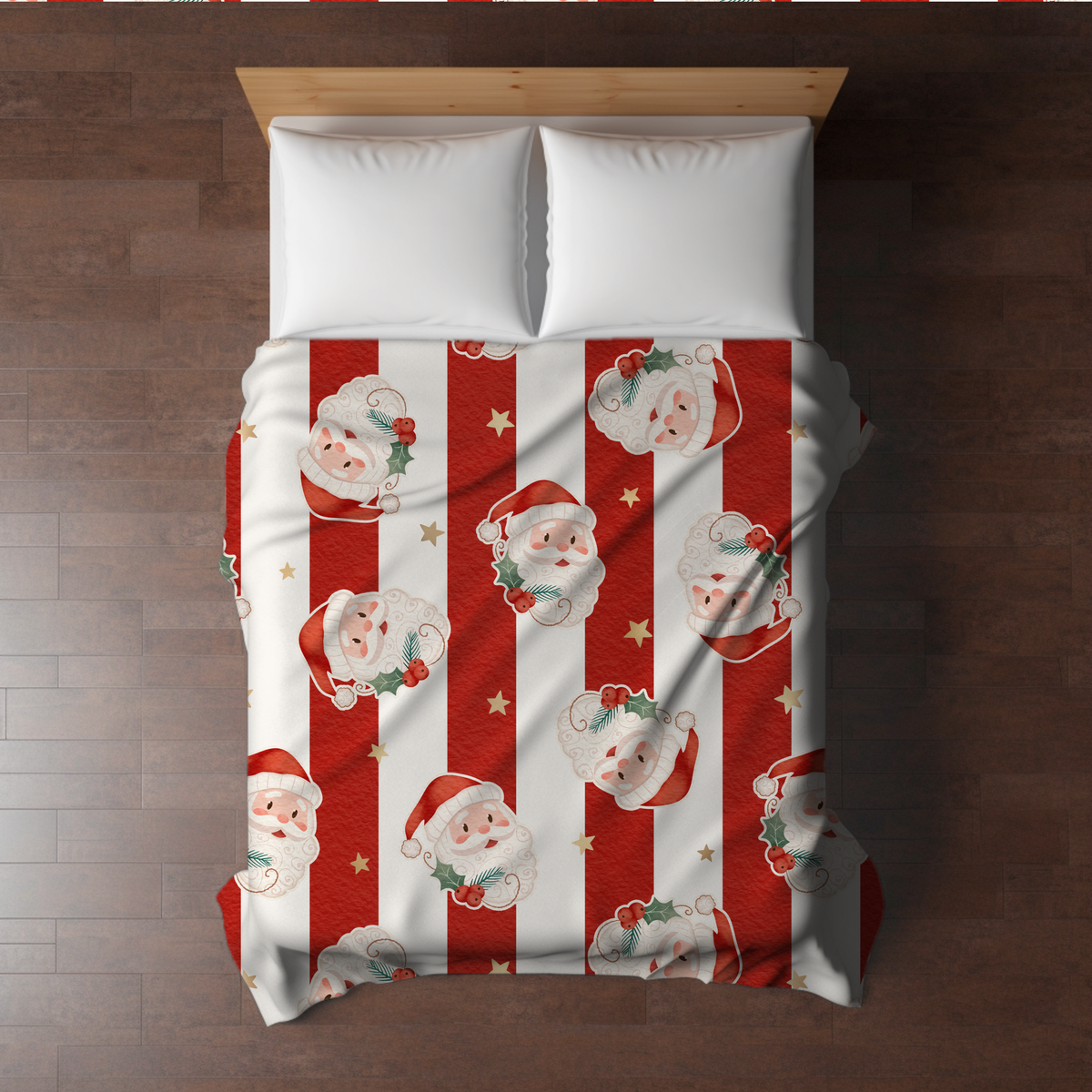 Blanket Christmas #33 - Stripe Santa - PREORDER