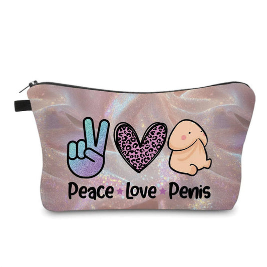 Pouch - Adult, Peace Love Penis