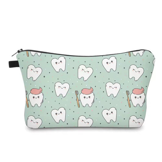 Pouch - Tooth Toothbrush & Toothpaste on Mint