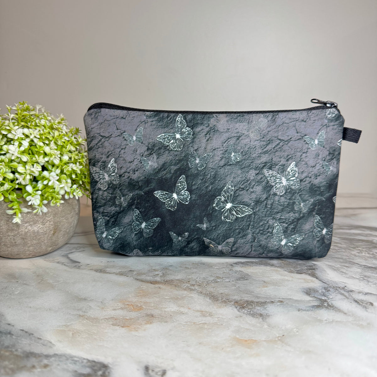 Pouch - Butterfly Grey