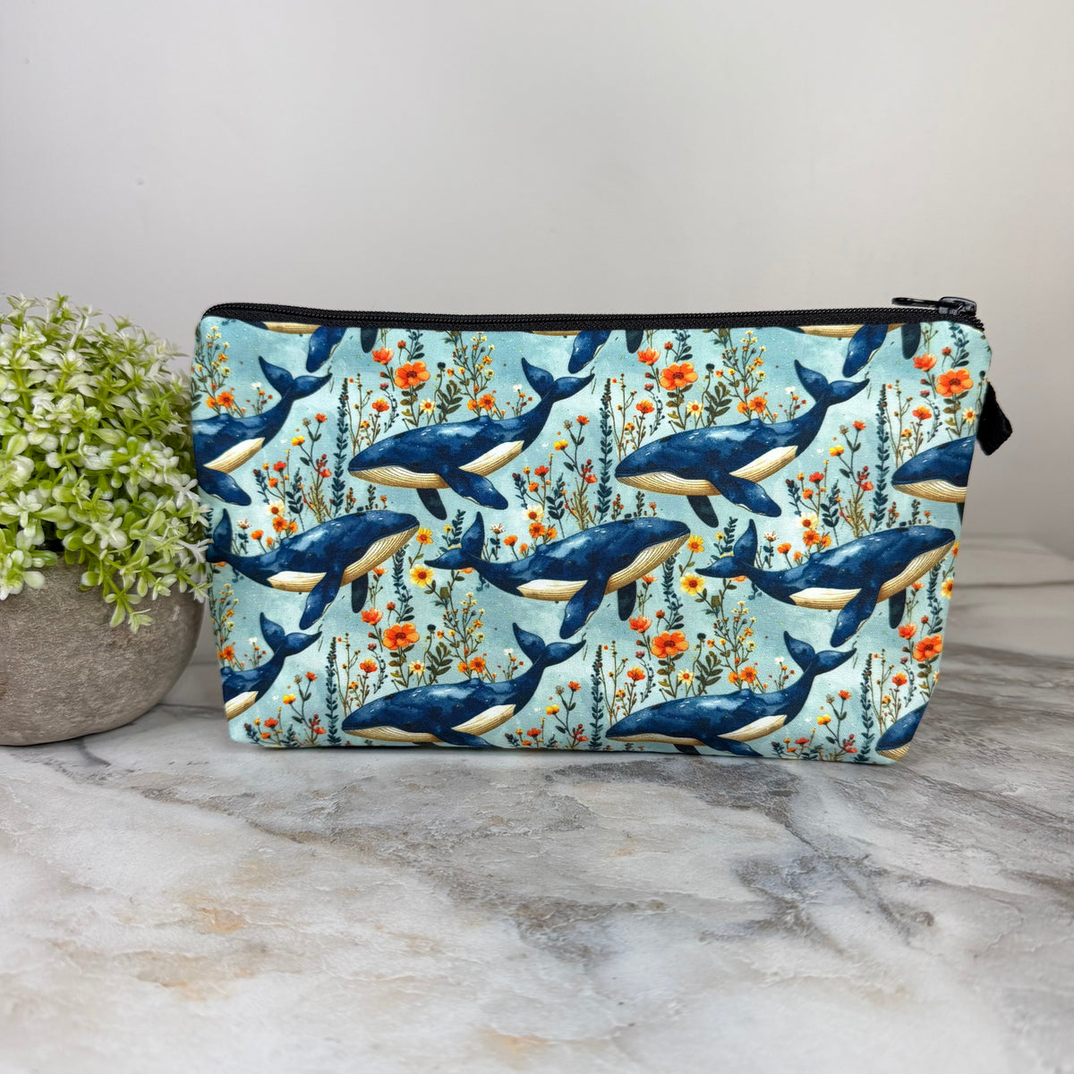 Pouch - Animal, Blue Whale