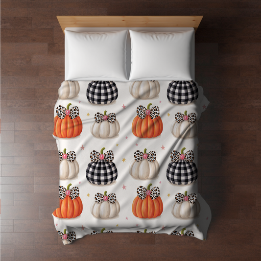 Blanket Halloween #31 - Bow Pumpkin