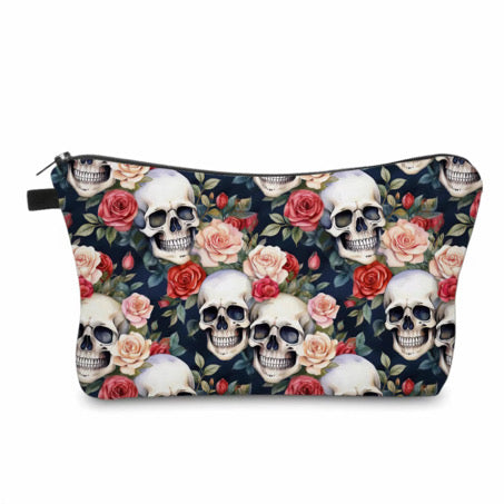 Pouch - Skull Floral