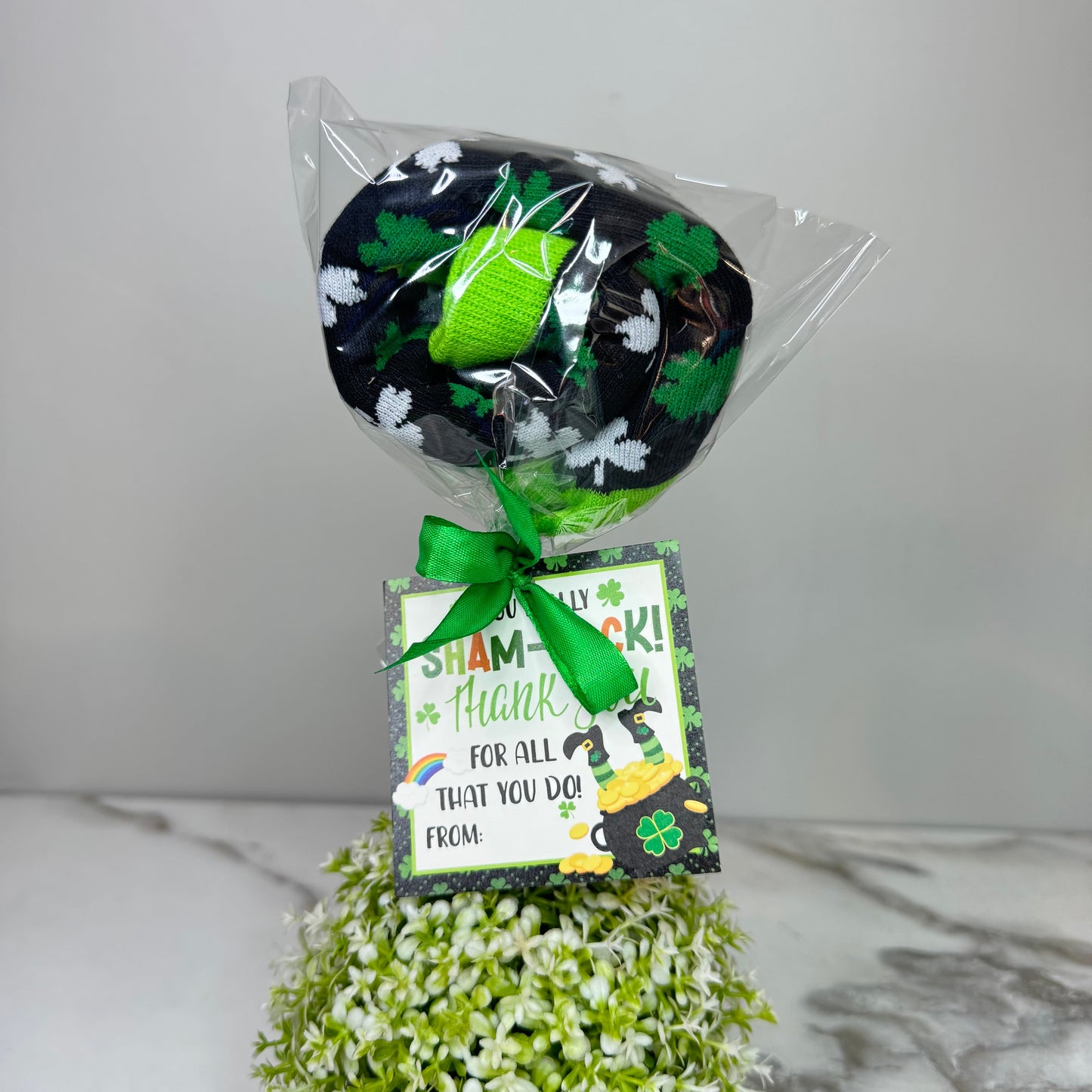 Socks - St. Patrick’s Day Lollipops