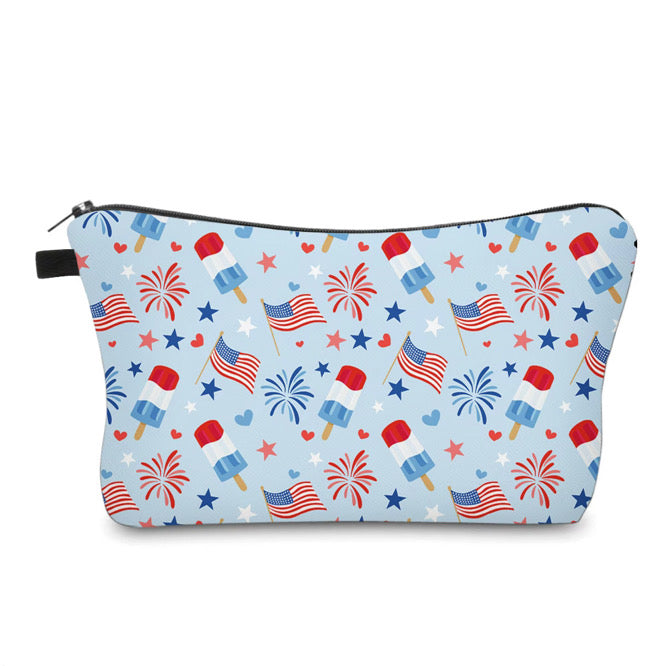 Pouch - America Flag Fireworks