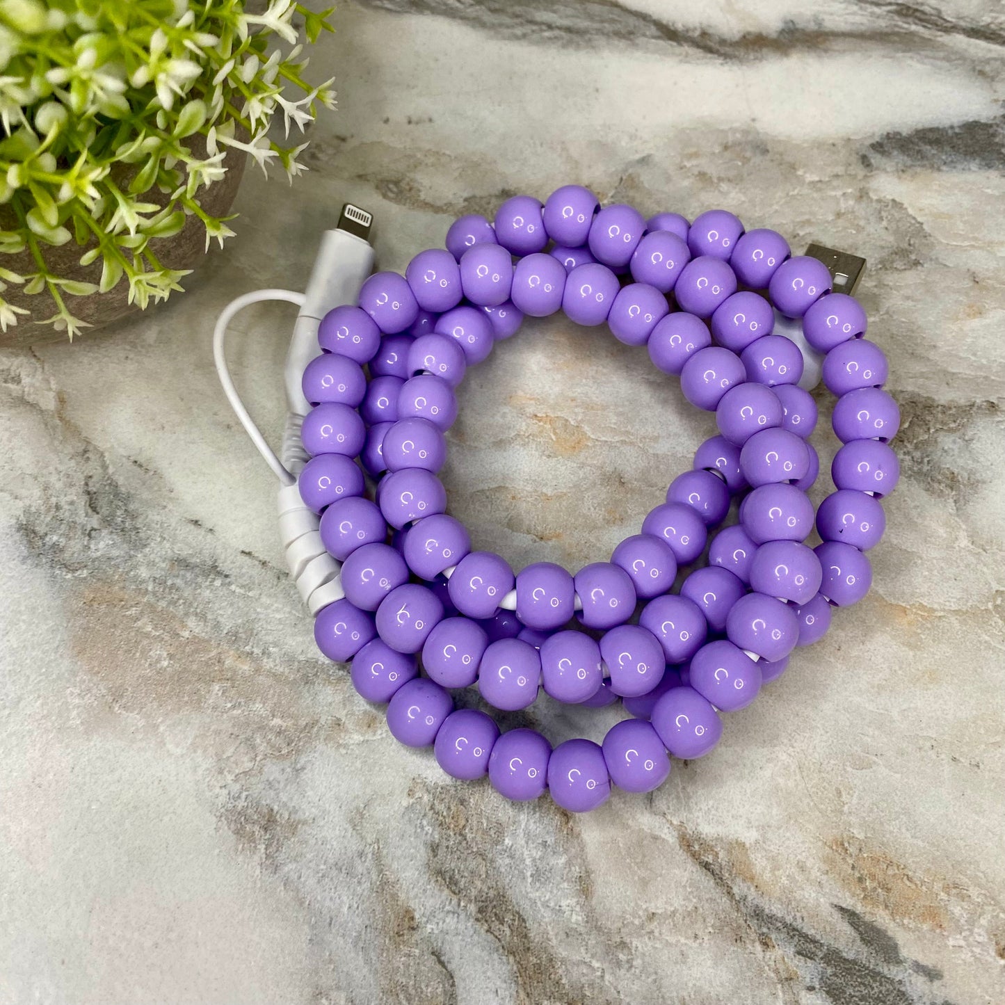 Charging Cord - Beaded #2 - PREORDER