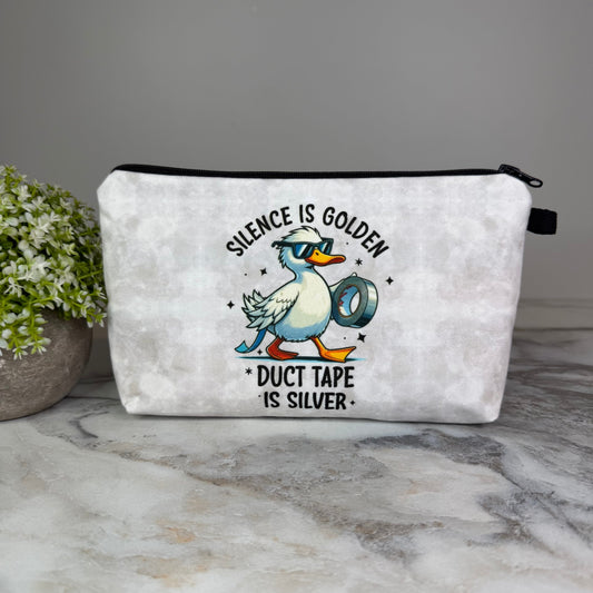 Pouch - Humor, Silence Duct Tape