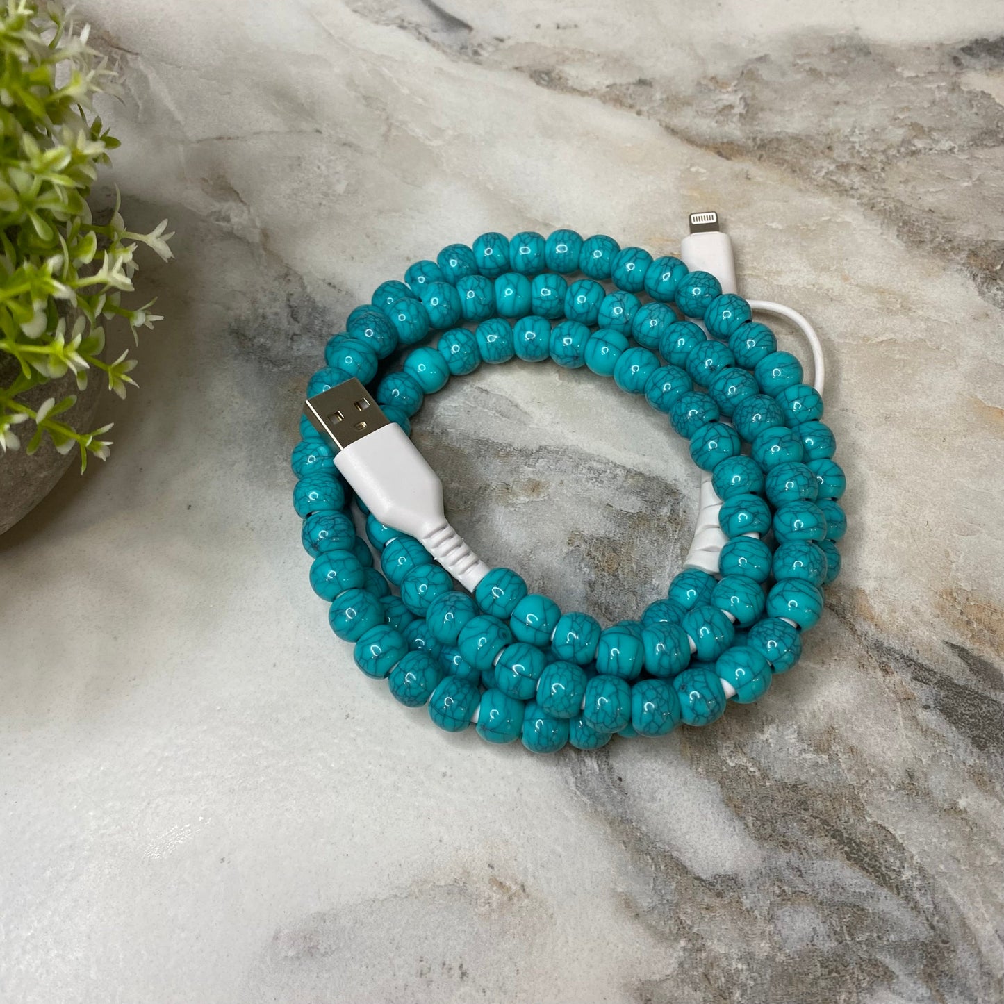 Charging Cord - Beaded #2 - PREORDER