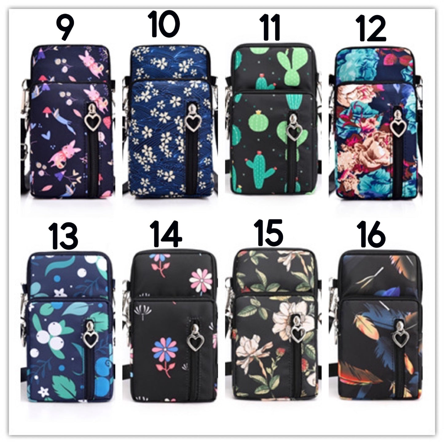 Mia Crossbody Nylon Wallet - PREORDER