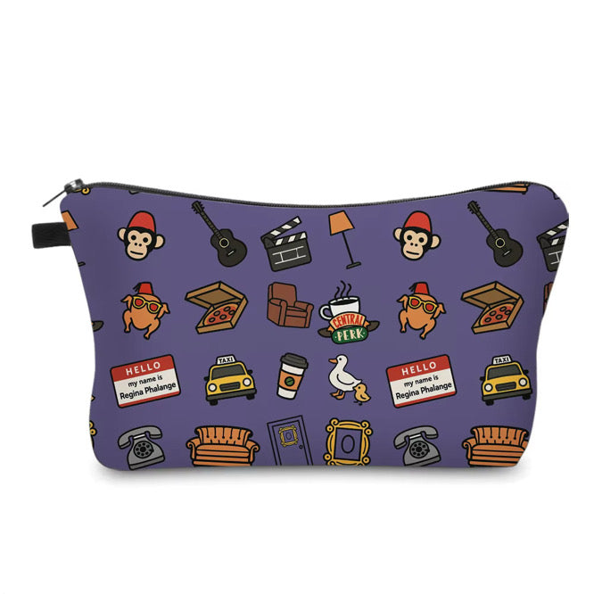 Pouch - Friends on Purple