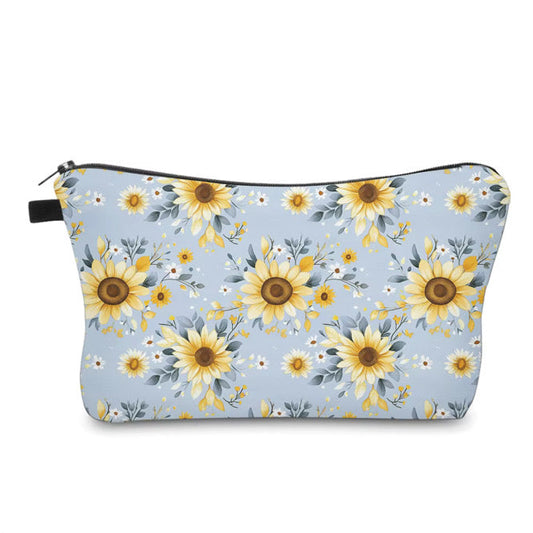 Pouch - Sunflower Light Blue