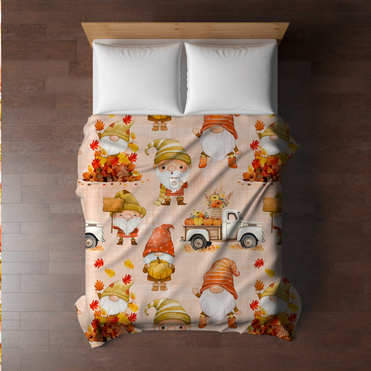 Blanket Halloween #32 - Fall Gnomes