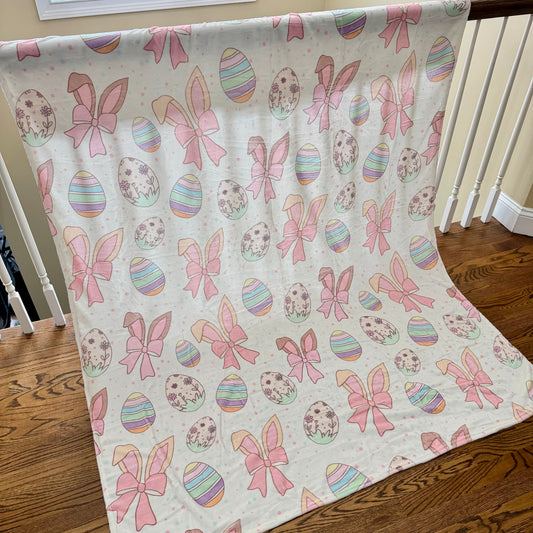 Blanket - Easter - Bunny Ear Egg