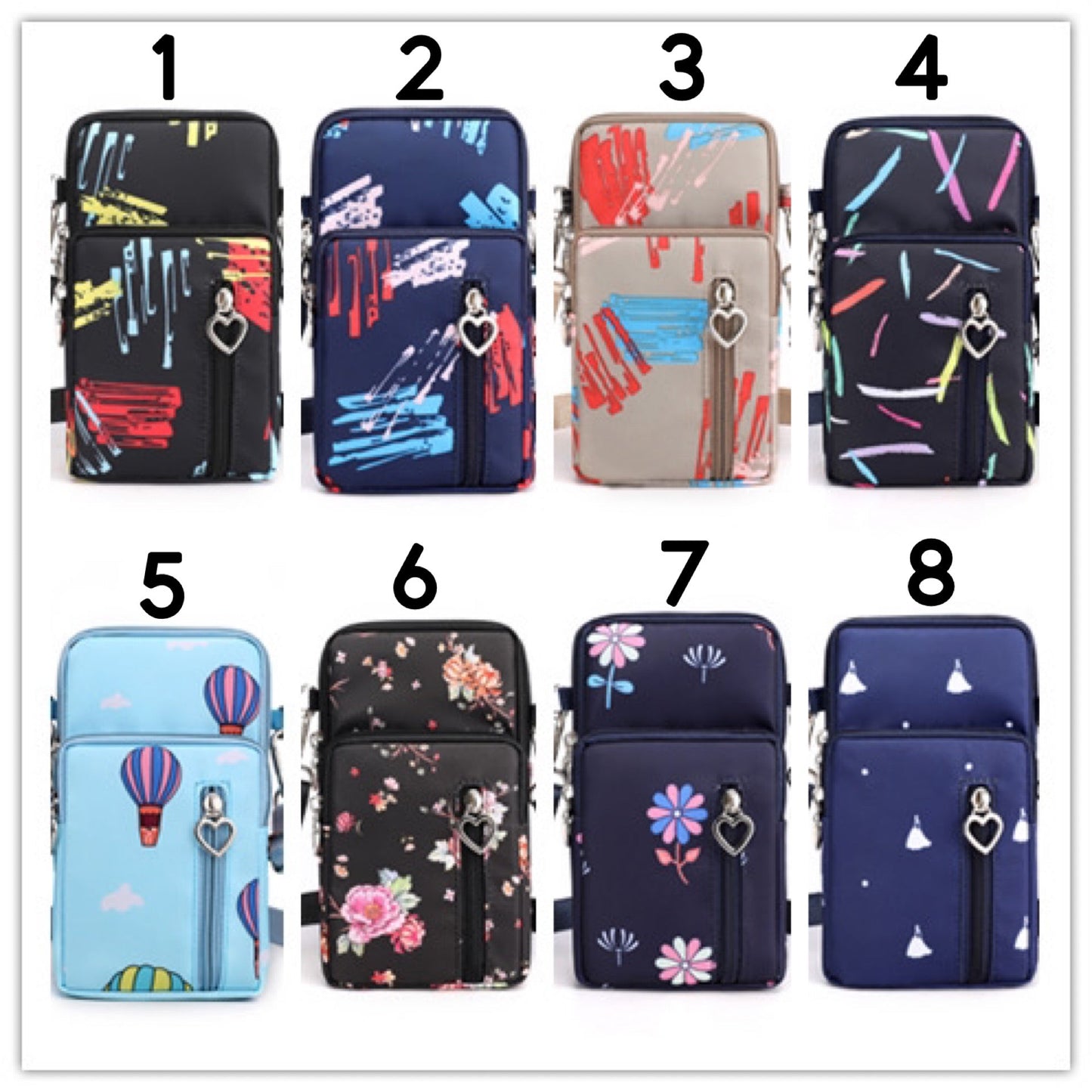 Mia Crossbody Nylon Wallet - PREORDER