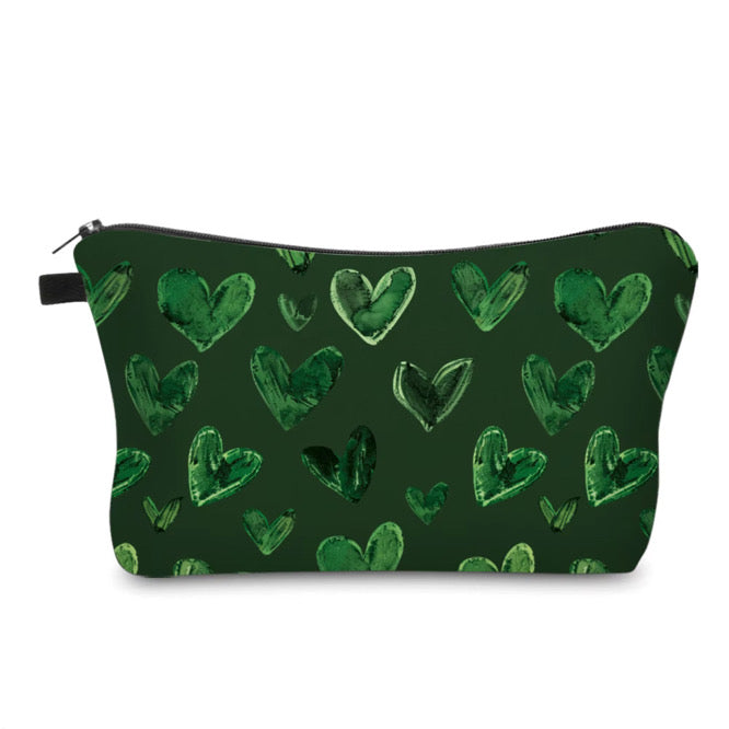 Pouch - St. Patrick’s Day - Dark Green Heart