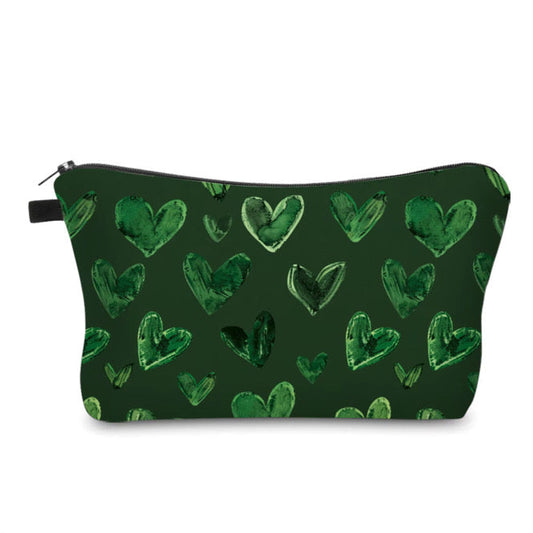 Pouch - St. Patrick’s Day - Dark Green Heart