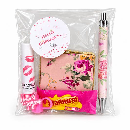 Hello Gorgeous Bundled Set - Floral Mirror