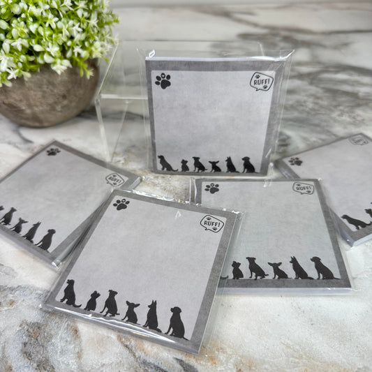 The Sticky Note Collection - Dog Paw Ruff