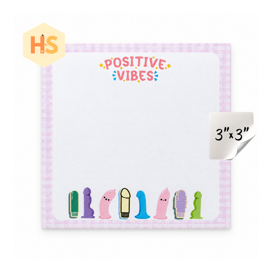 The Sticky Note Collection - Adult, Positive Vibes