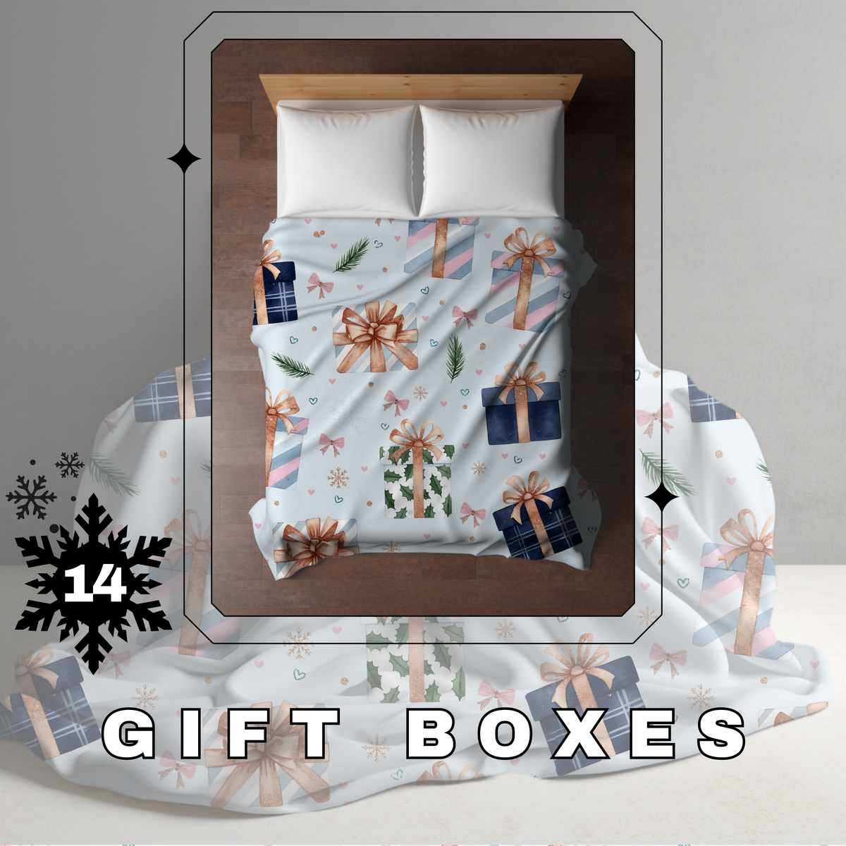 Blanket Christmas #14 - Gift Boxes - PREORDER