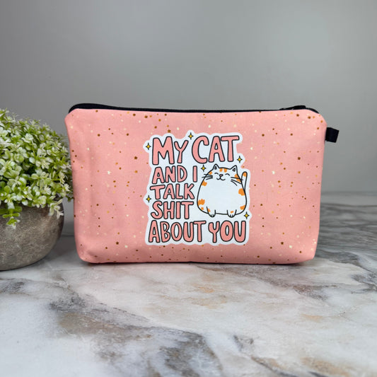 Pouch - Cat and I Talk Shit