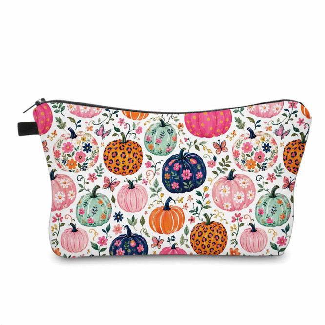 Pouch - Fall Pumpkins Floral Animal Print