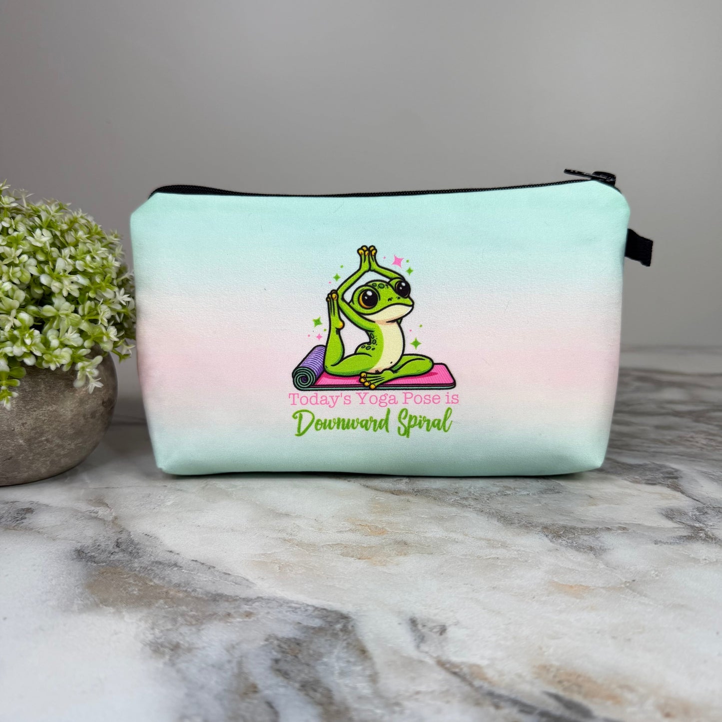 Pouch - Yoga Downward Spiral