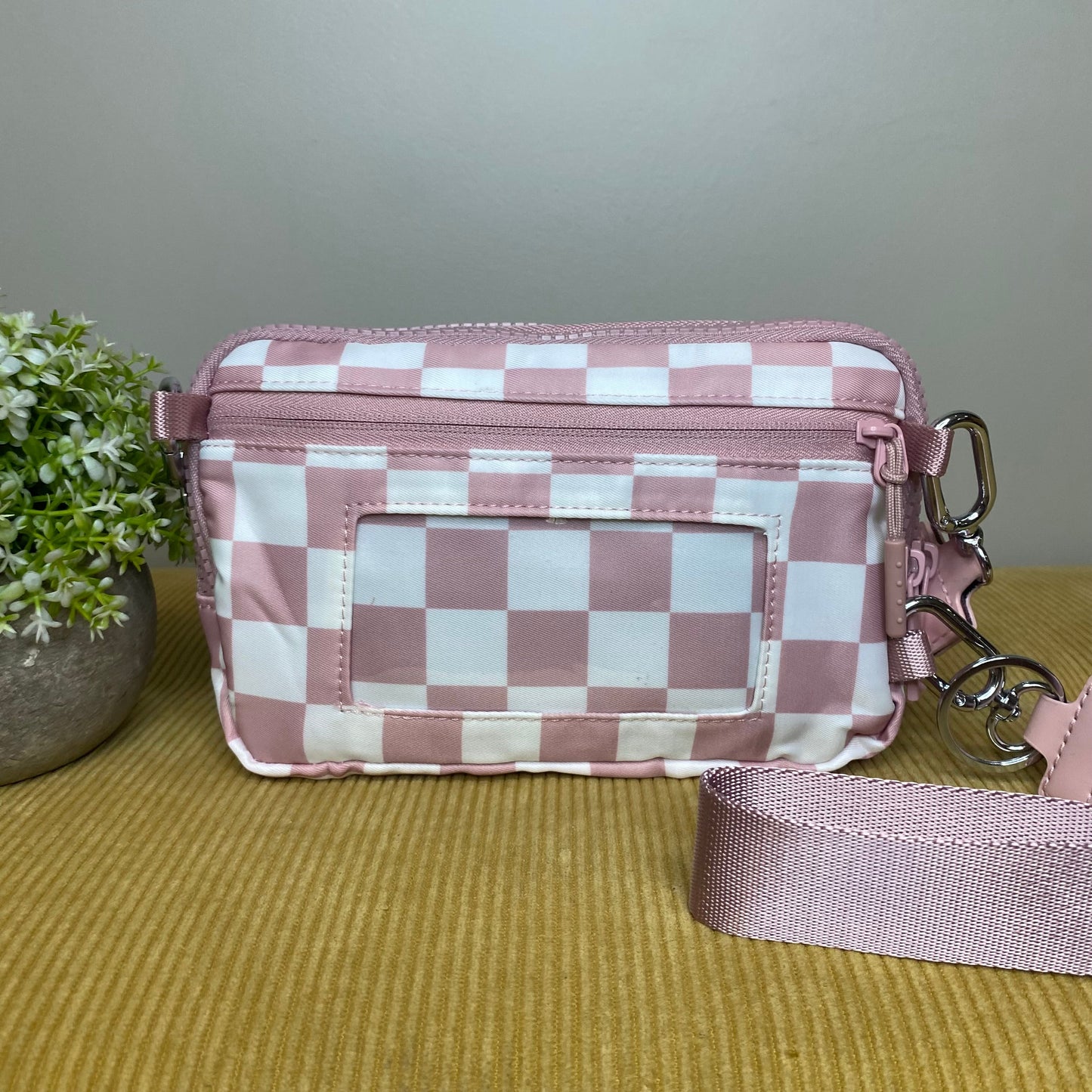 Remi - Nylon Crossbody Checkered - PREORDER