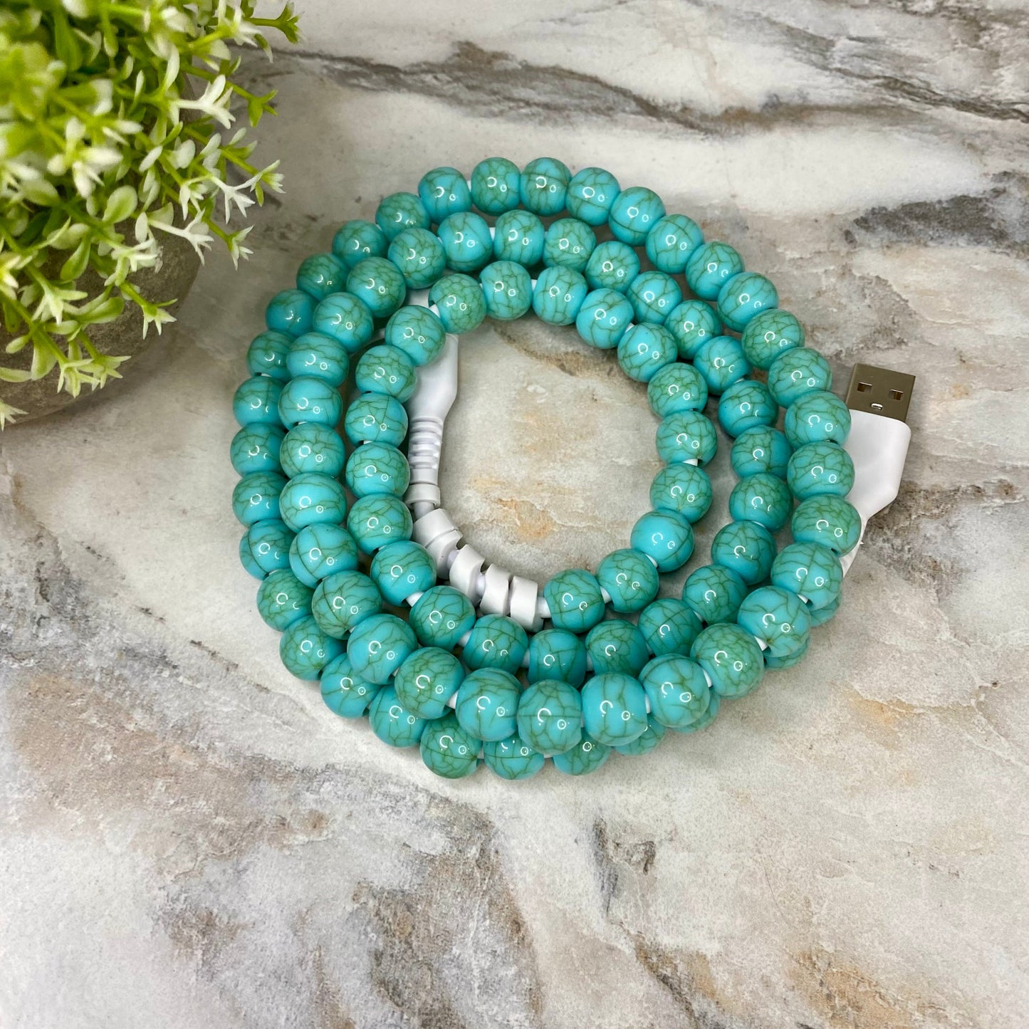Charging Cord - Beaded #2 - PREORDER