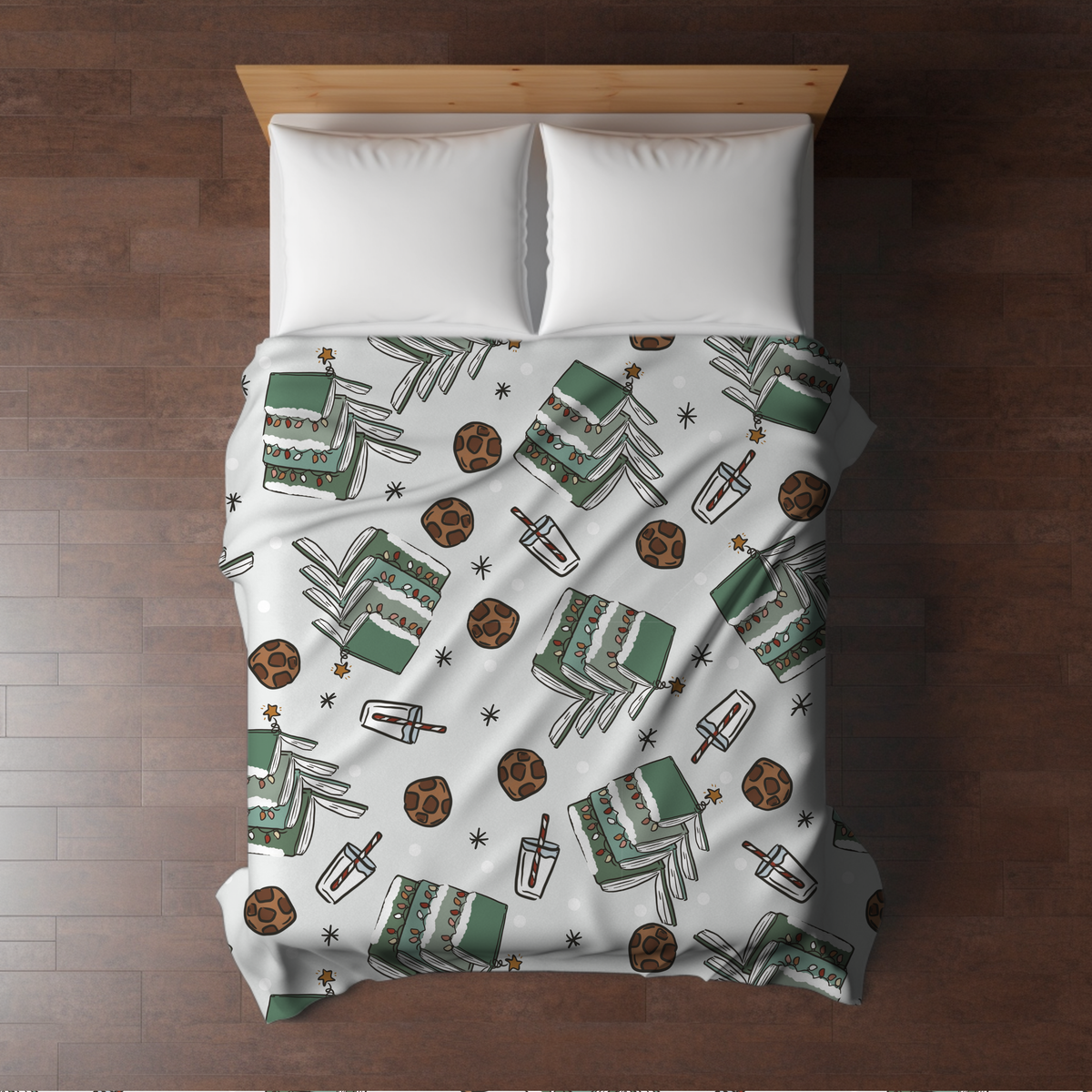 Blanket Christmas #29 - Books, Milk, & Cookies - PREORDER