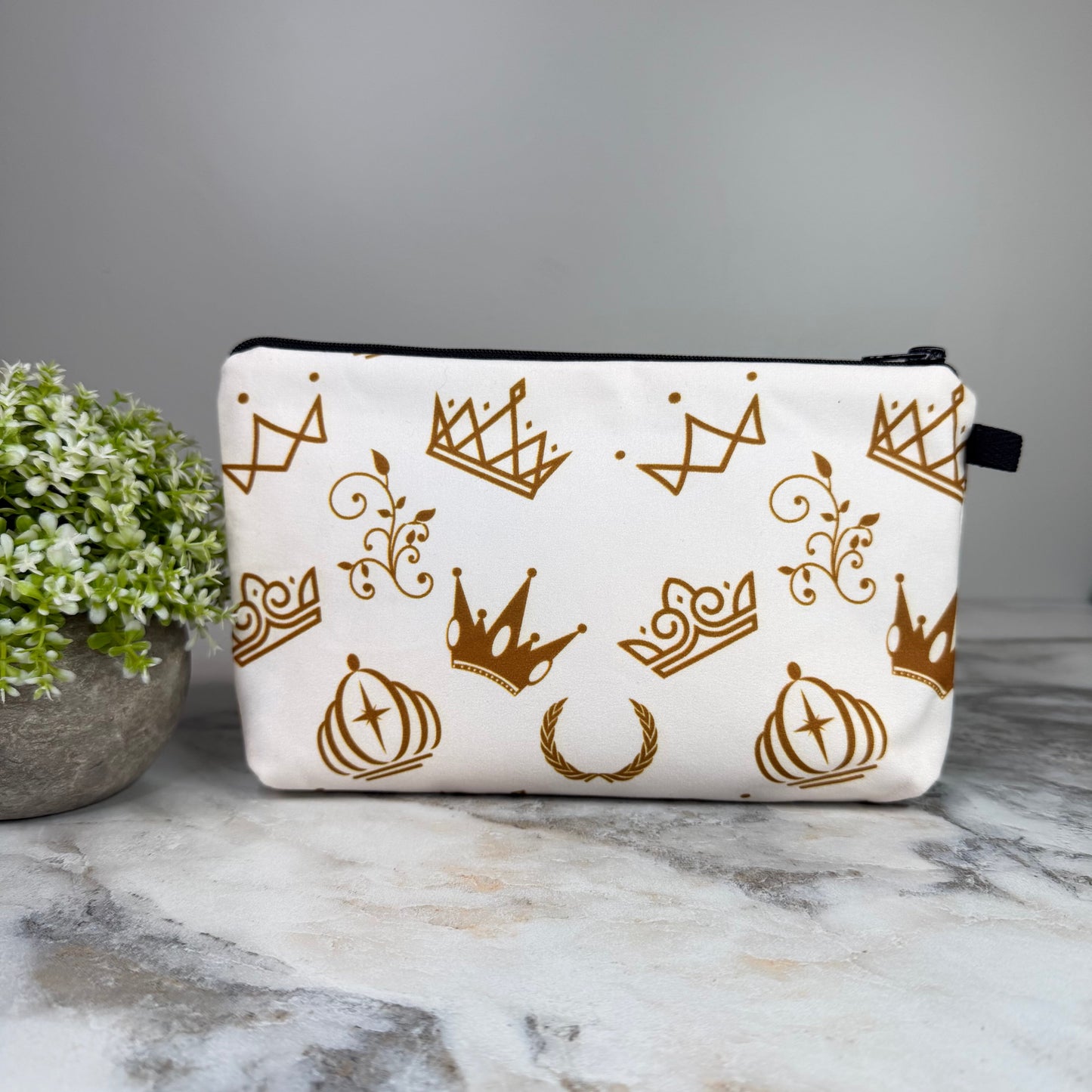 Pouch - Gold Crown