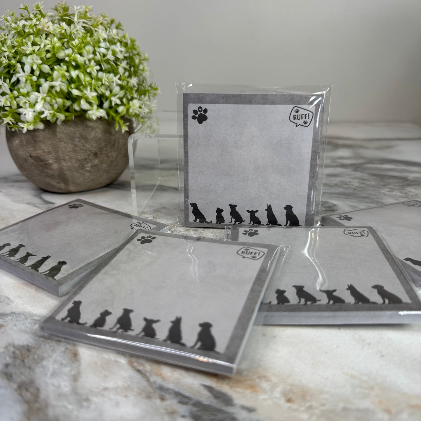 The Sticky Note Collection - Dog Paw Ruff