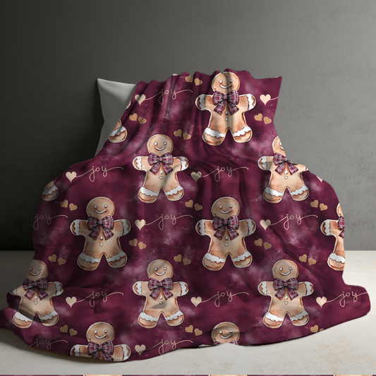 Blanket Christmas - Gingerbread Joy - PREORDER