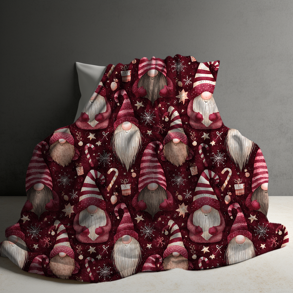 Blanket Christmas #13 - Crimson Gnomes - PREORDER