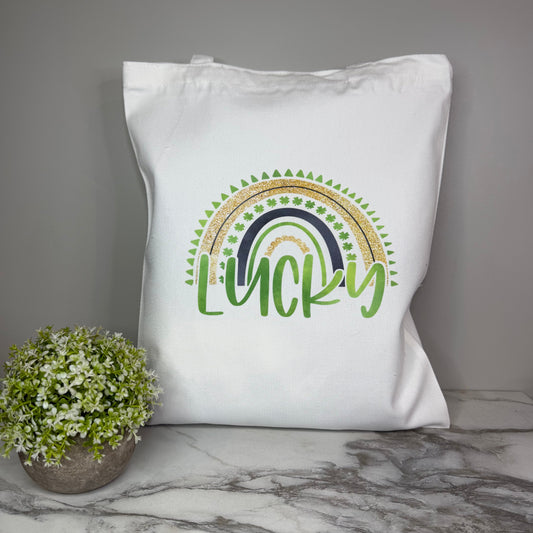 Tote Bag - St. Patrick’s Day - Lucky Rainbow