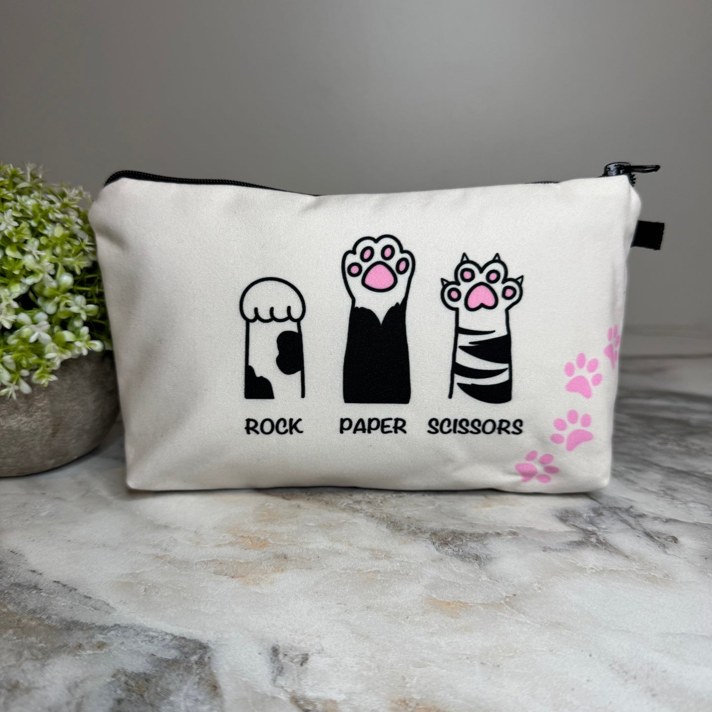 Pouch - Cat, Rock Paper Scissors