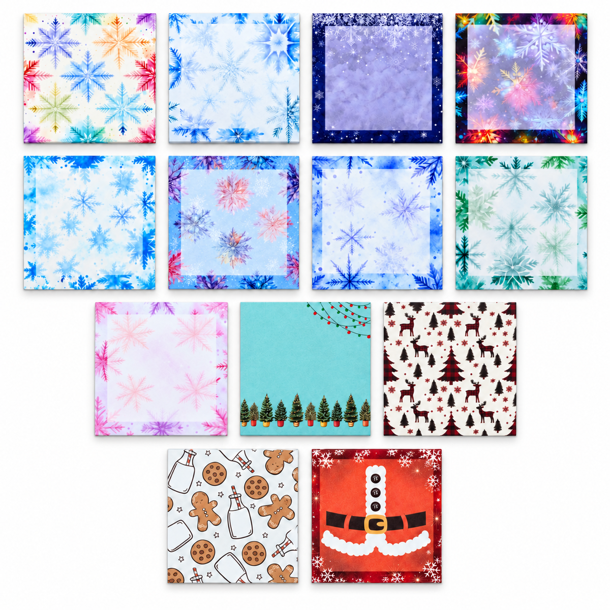 The Sticky Note Collection - Christmas Full Bundled Set 13 Pack
