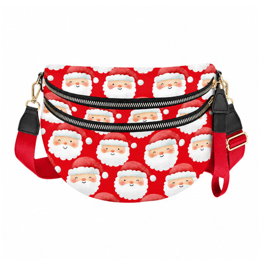 The Roni Nylon Crossbody - Christmas - Santa