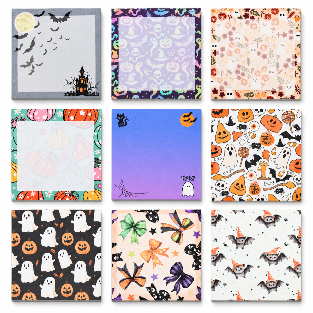 The Sticky Note Collection - Halloween 9 Pack