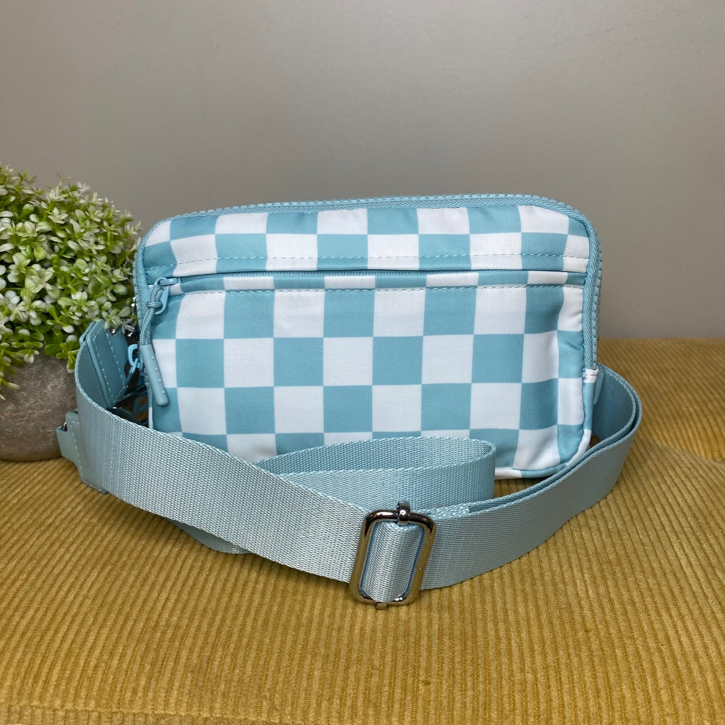 Remi - Nylon Crossbody Checkered - PREORDER
