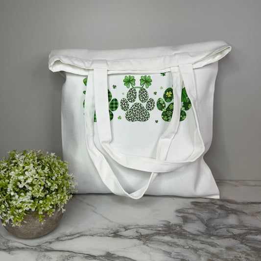 Tote Bag - St. Patrick’s Day - Paw Trio