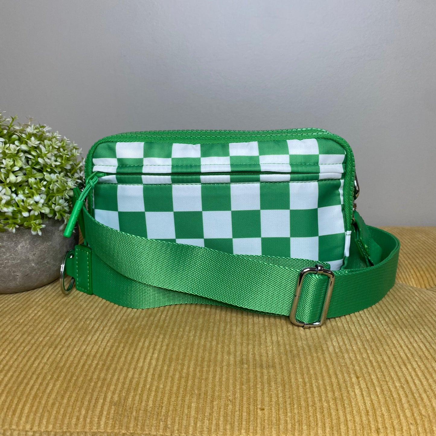 Remi - Nylon Crossbody Checkered - PREORDER