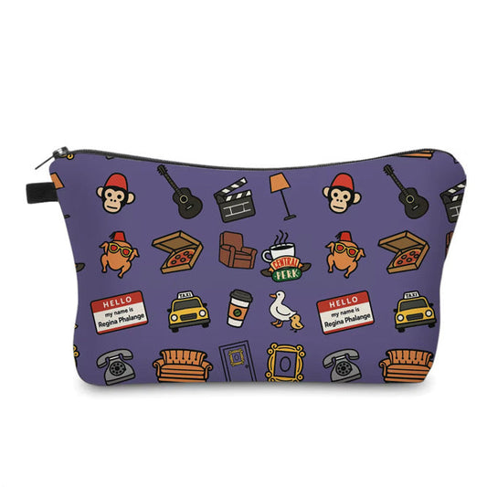 Pouch - Friends on Purple