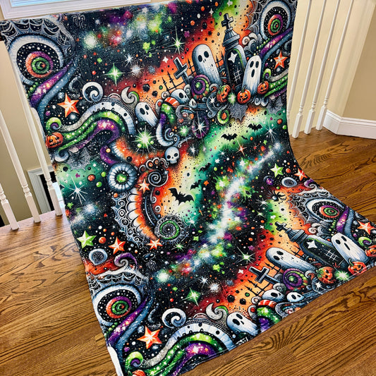 Blanket Halloween #27 - Graveyard Swirl