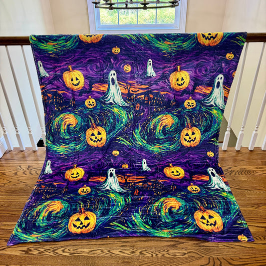 Blanket Halloween #6 - Gogh Scream